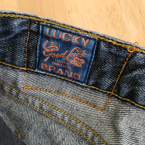 Lucky Brand Lola Boot Jeans Med Wash Sz 14/32 - Picture 6 of 12